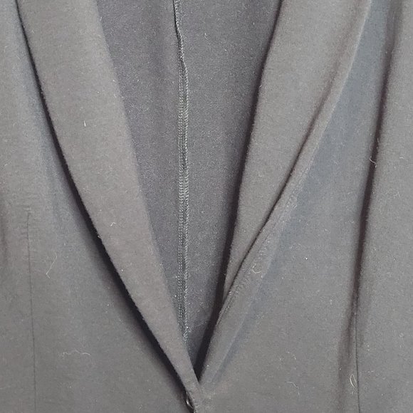 Philosophy Black Cardigan Rayon Spandex XXL Womens Flowy Button Pockets - Picture 2 of 9